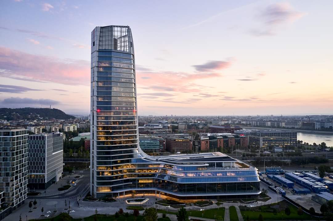 Tekintse meg Magyarország új legmagasabb épületét!