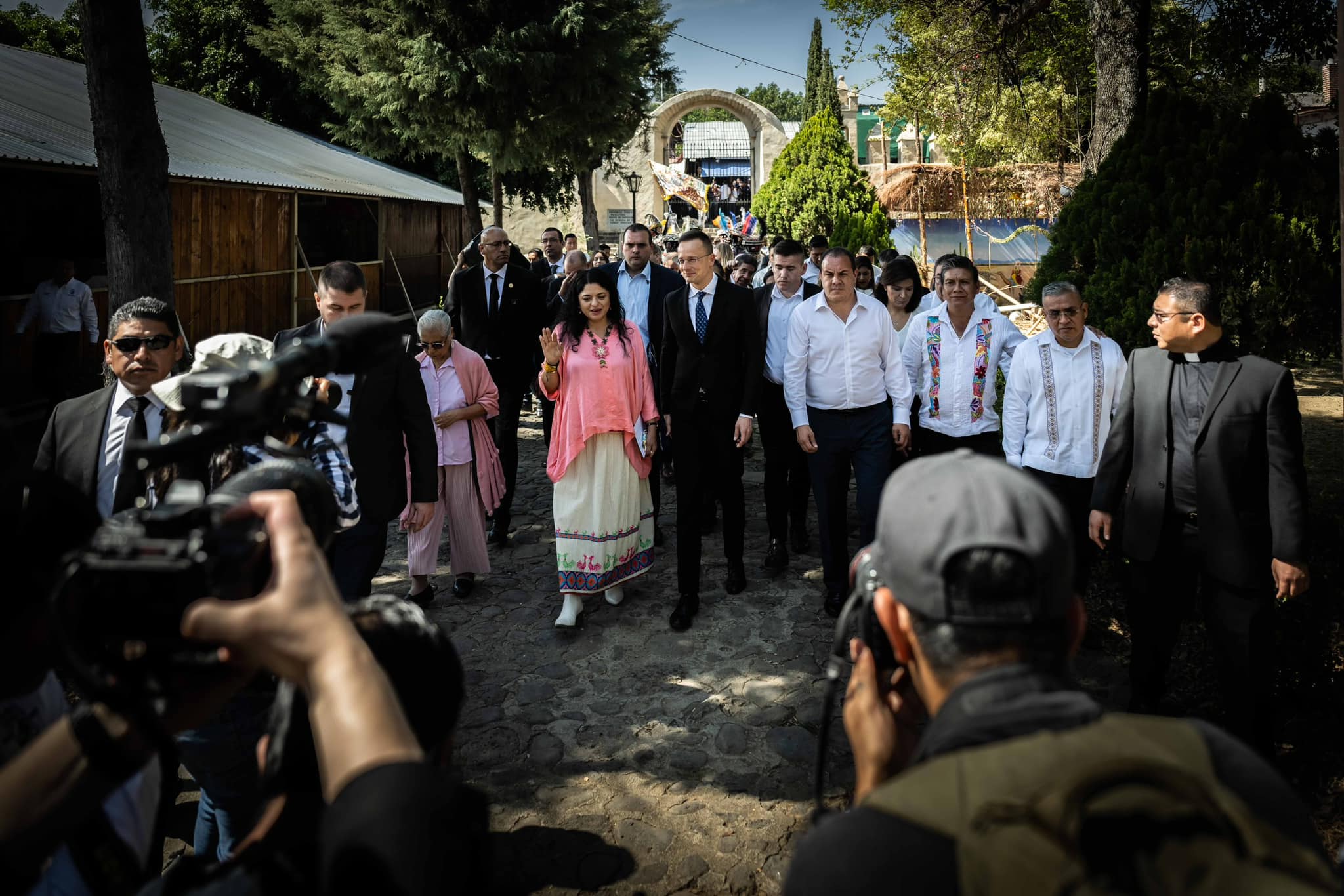 Iglesia renovada con ayuda de Hungría abre en México