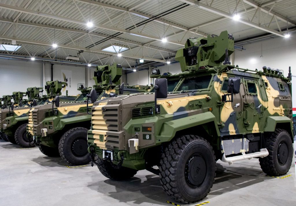 Gidrán Combat Vehicle Arrives at Country’s Largest Job Fair post's picture