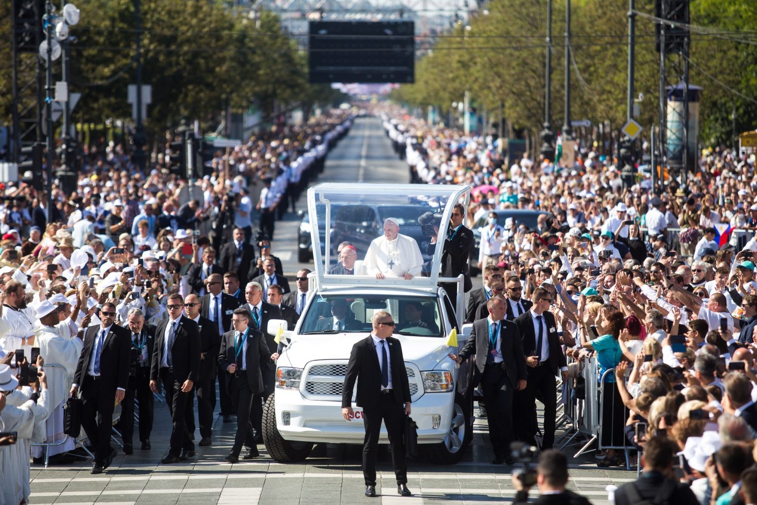 the pope's visit to hungary