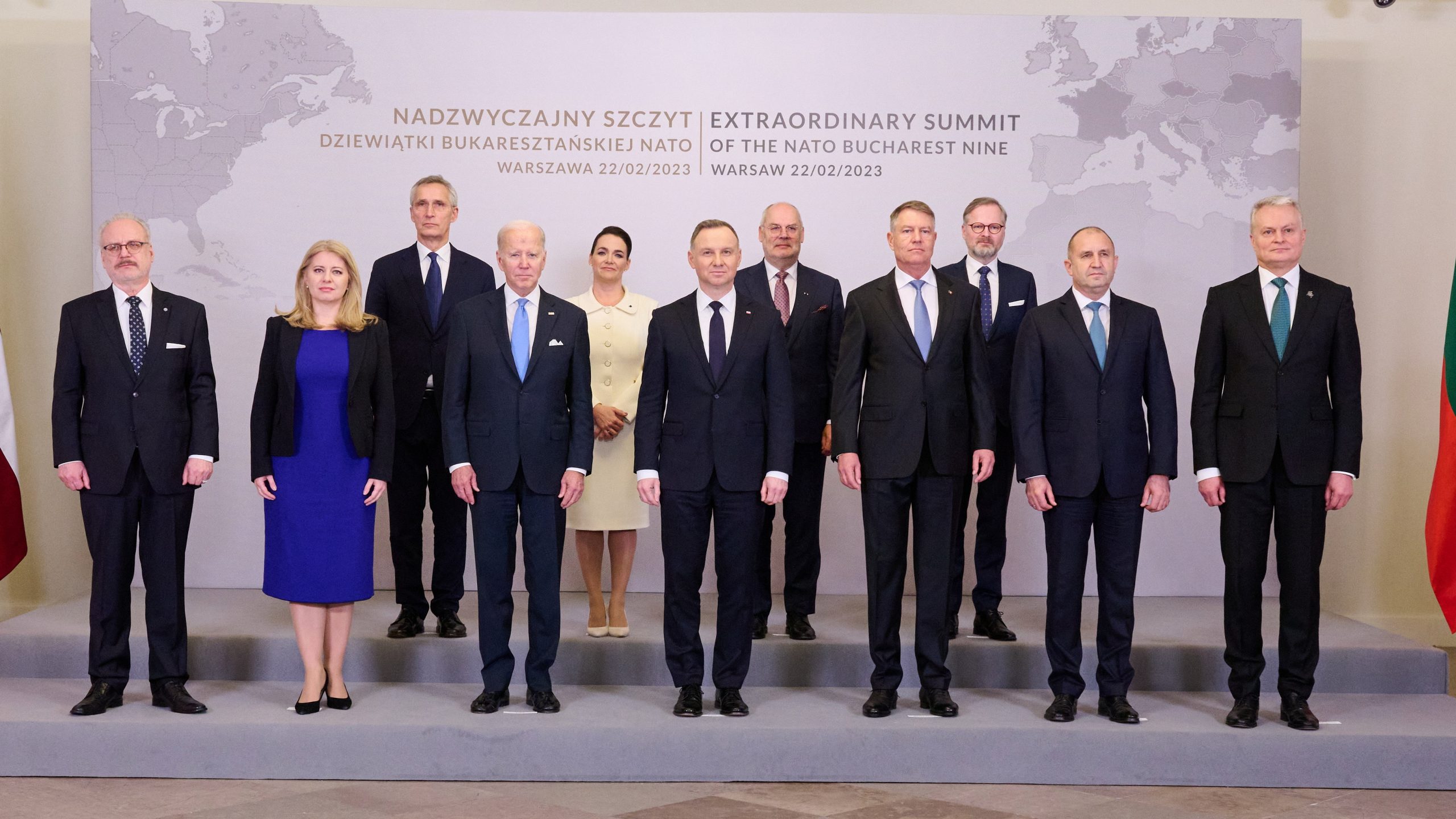 President Novák Attends B9 Summit in Warsaw
