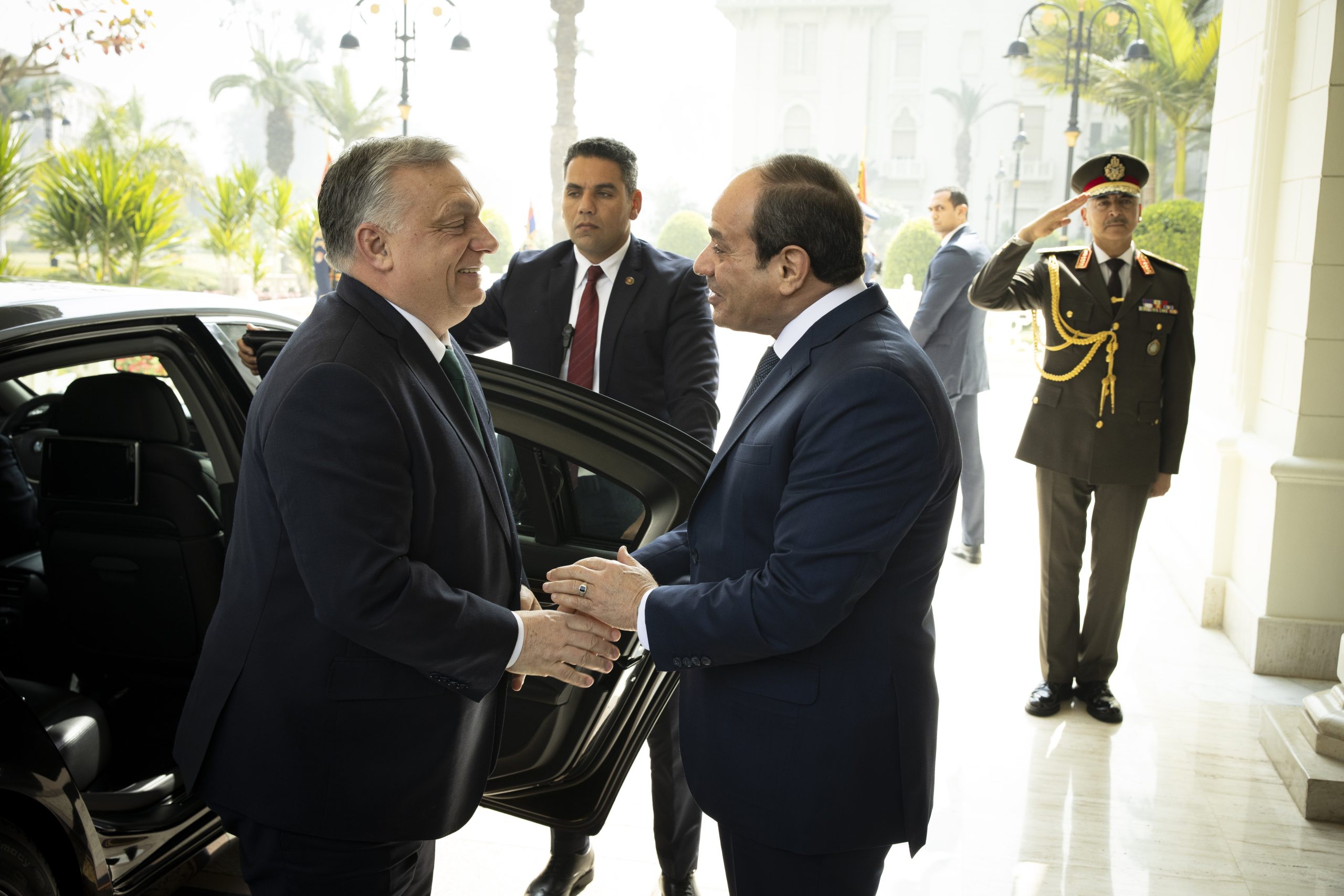 Viktor Orbán Holds Talks in Cairo