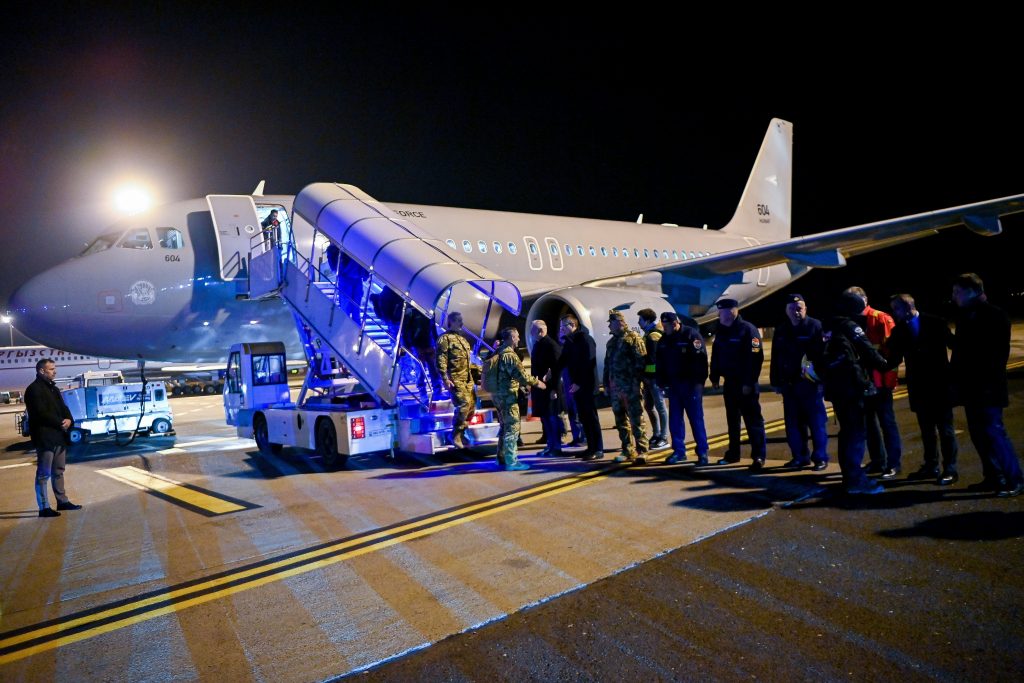 Hungarian Rescue Teams Return Home from Turkey post's picture