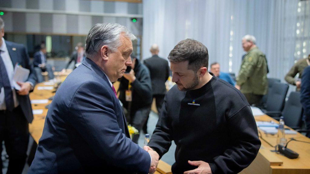 Viktor Orbán Meets Volodymyr Zelensky in Brussels post's picture