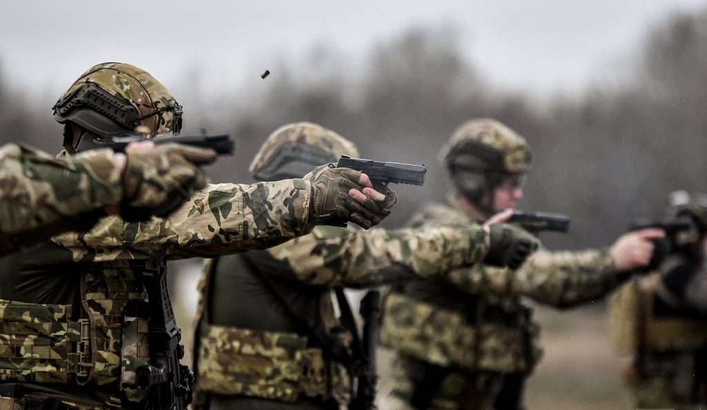 Soldiers Perfect Shooting Technique during Firearms Exercise post's picture