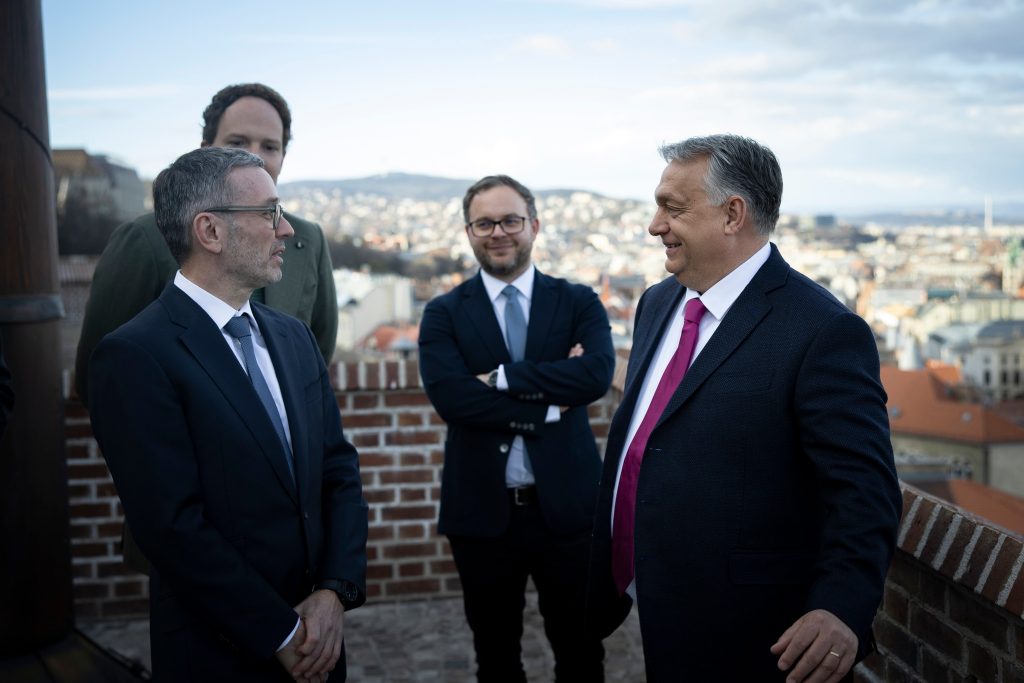 Viktor Orbán Meets President of the Austrian Freedom Party post's picture