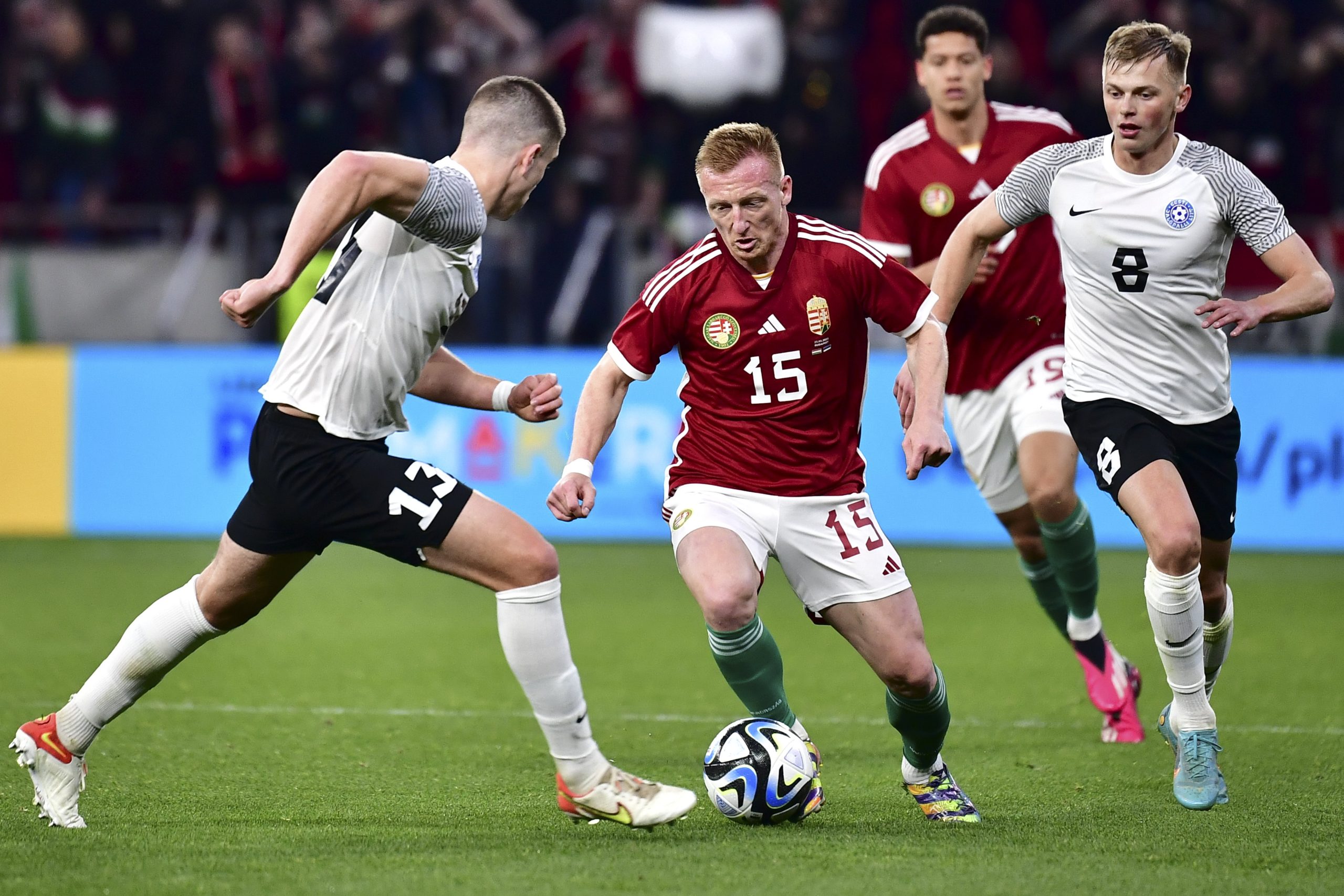 Hungarian Victory in Friendly Football Match against Estonia