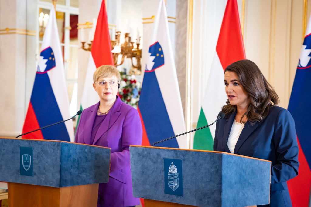 President Novák Welcomes Slovenian Counterpart in Budapest post's picture