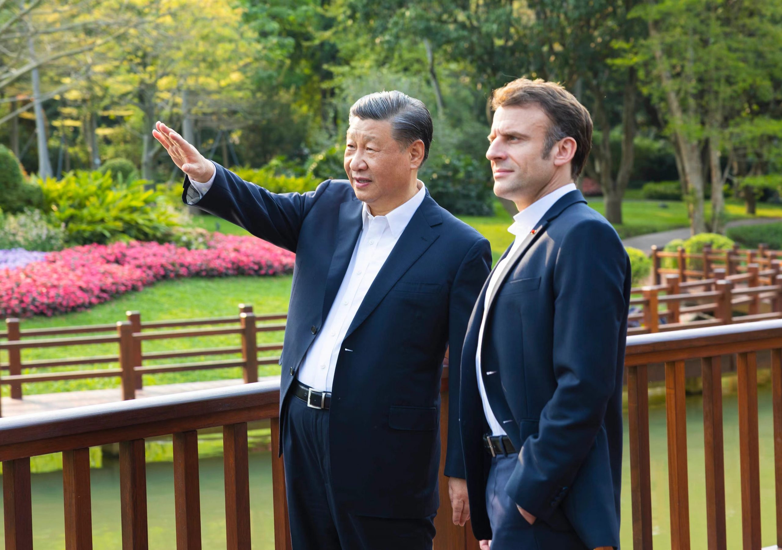 Macron China Xi