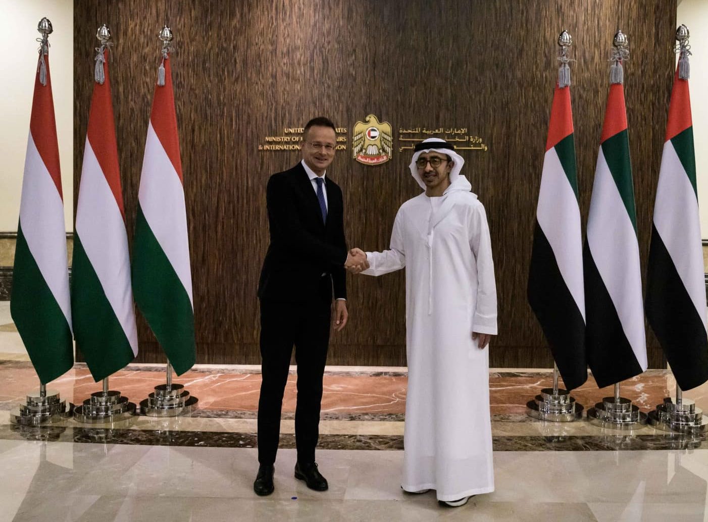 Foreign Minister Szijjártó in UAE for Energy Talks