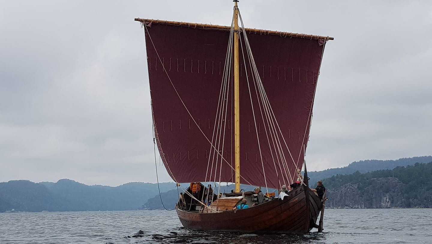 Viking Ship from Norway Calls at Budapest