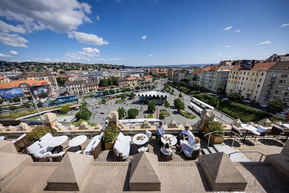 Newest Budapest Rooftop Terrace Opens at Unique Location