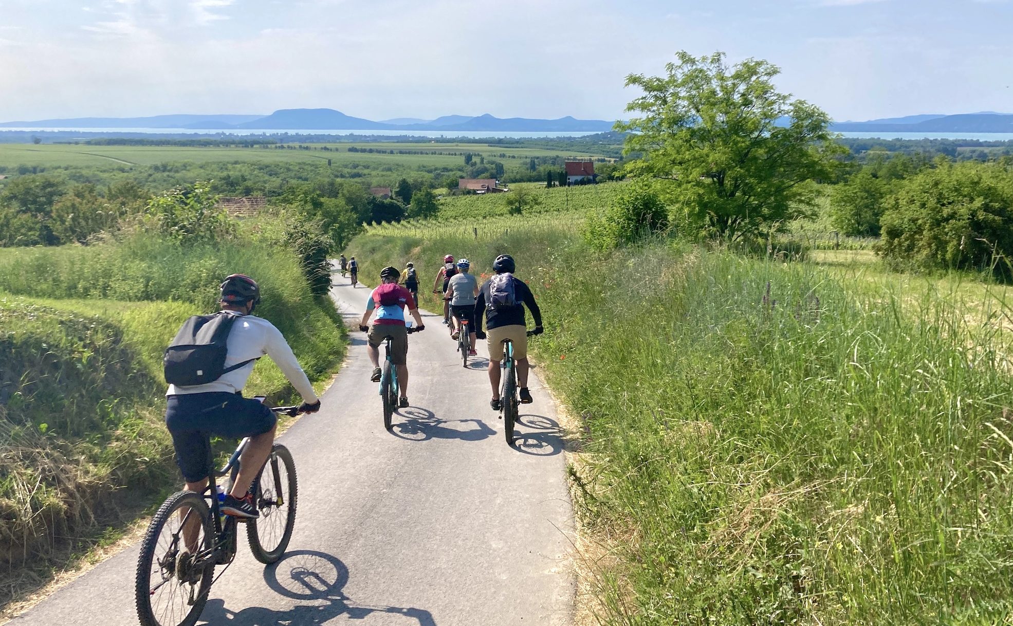 Bicycle Tourism Rapidly Growing at Lake Balaton