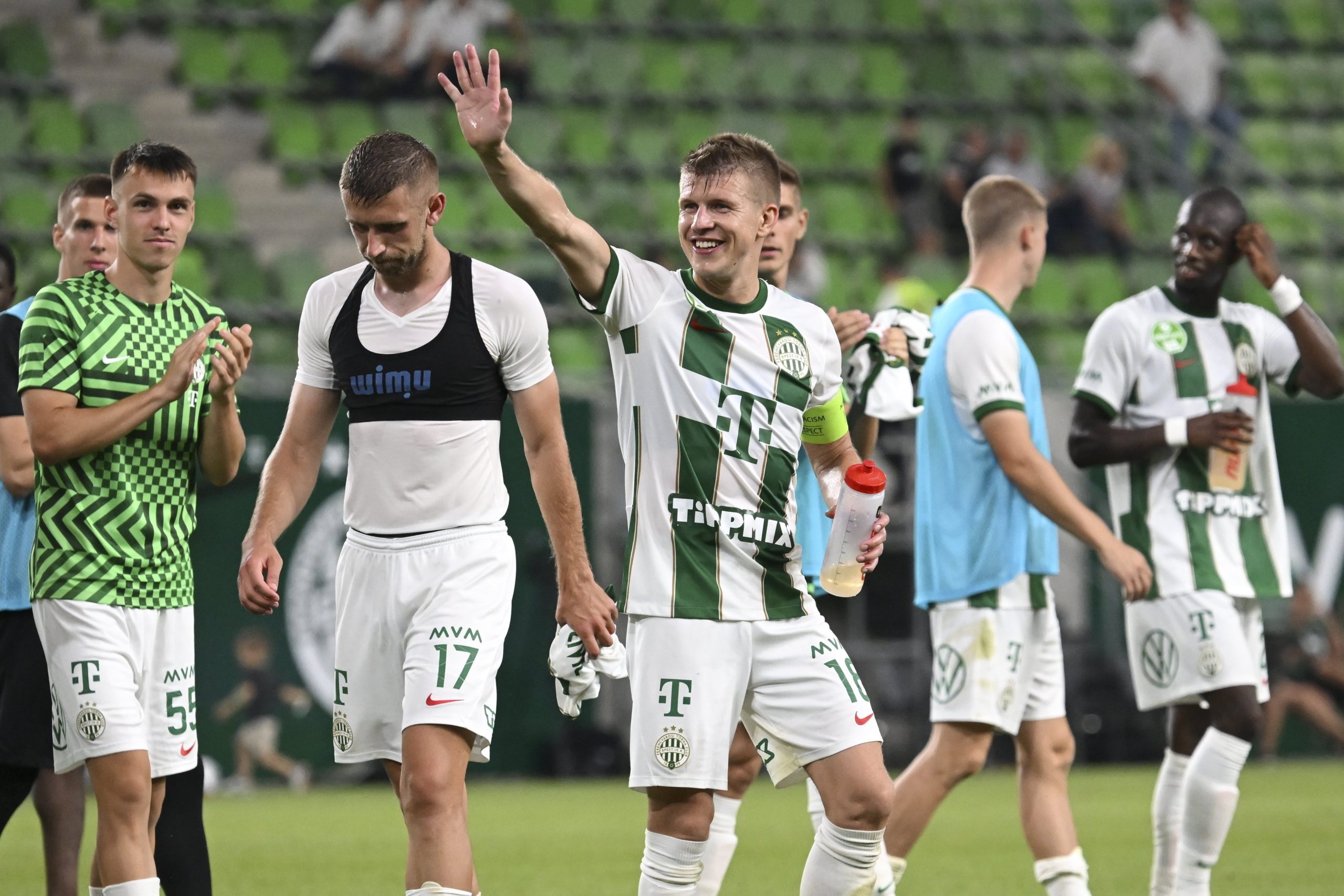 Ferencvarosis Cristian Ramirez Action During Uefa Editorial Stock