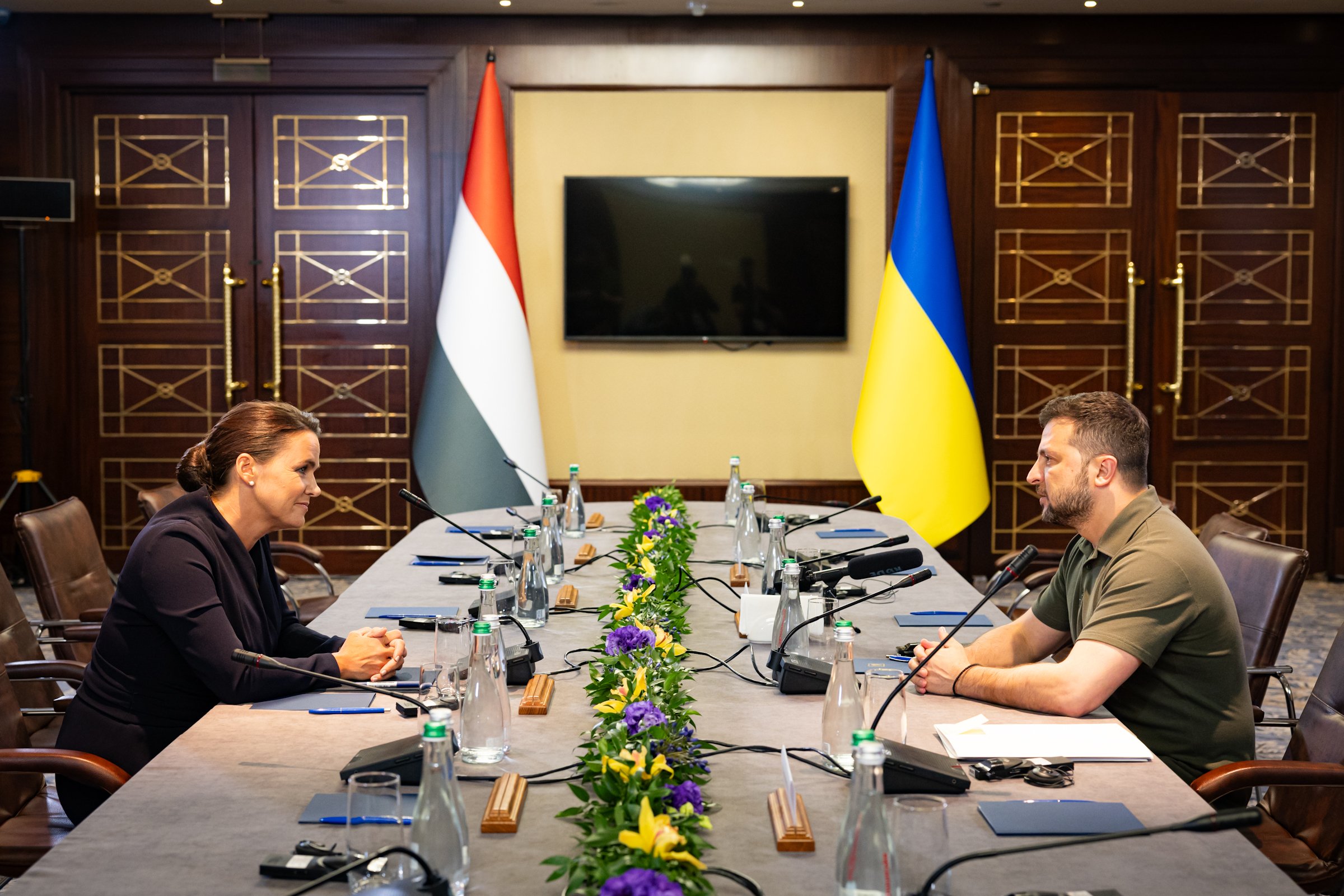 Novak elnök személyes találkozót tart Volodimir Zelenszkijvel