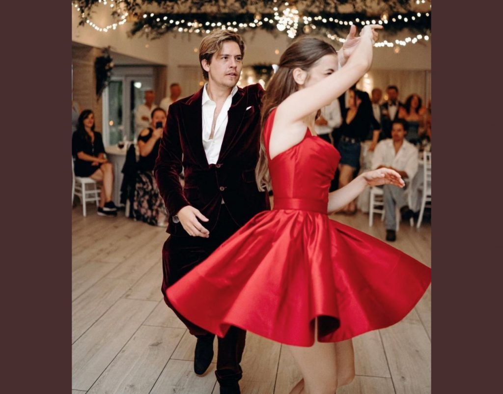 The Red Dress That Made the News after Supermodel Barbara Palvin’s Wedding post's picture