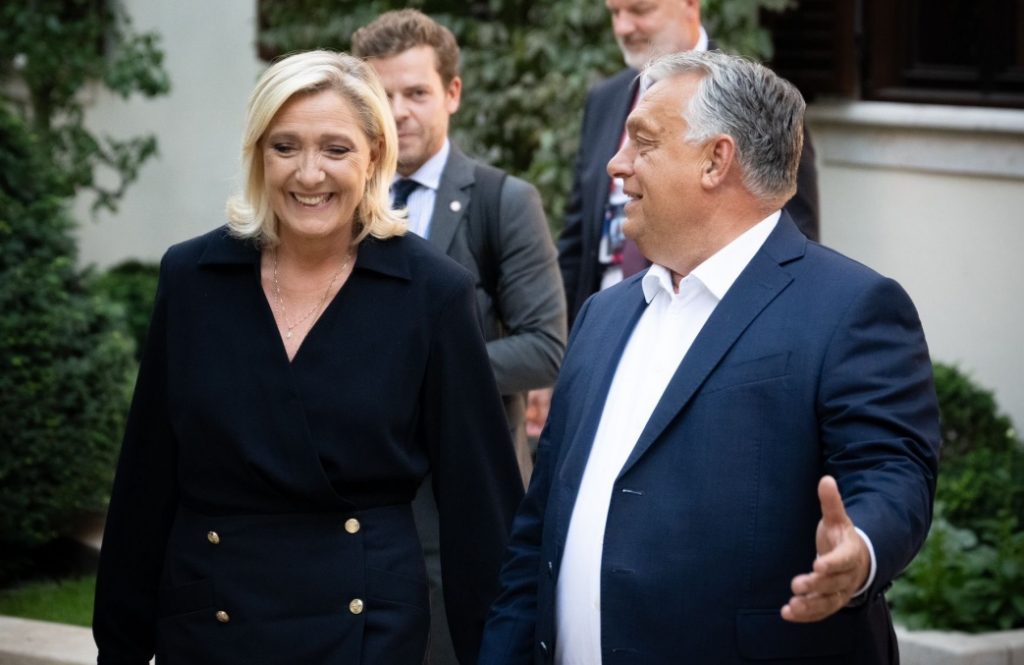 Viktor Orbán Meets Marine Le Pen in Budapest post's picture