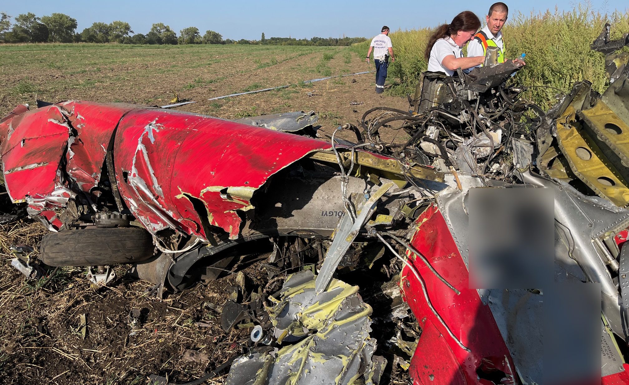 Tragedy Small Sports Plane Crashes at Air Parade, Killing the Two Aboard