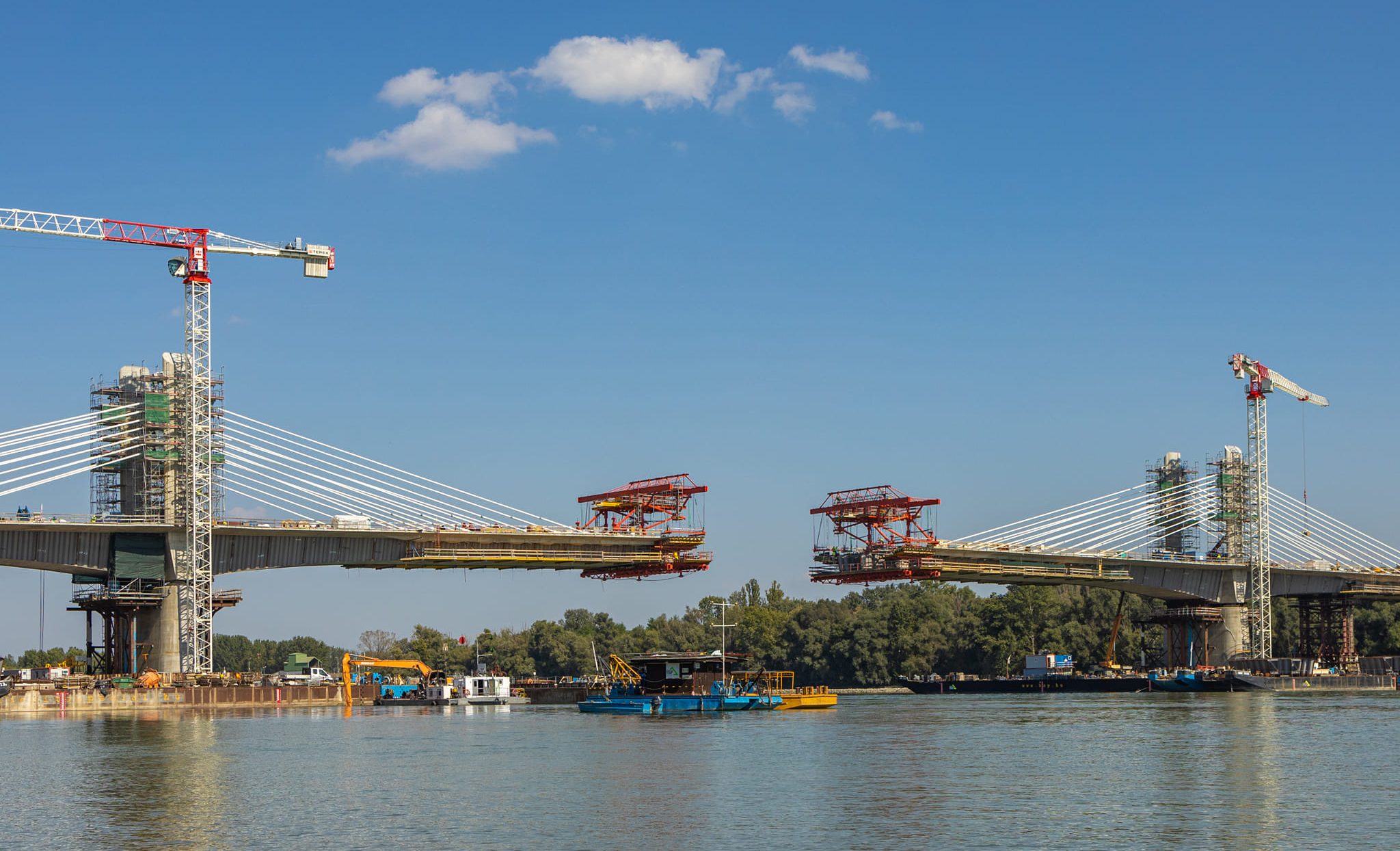Largest Ongoing Danube Bridge Project in the Country Nears Completion