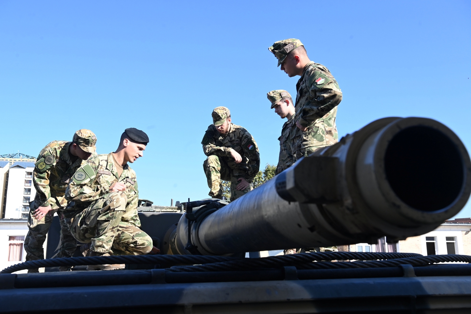 Tank Crews are Testing their New German-Manufactured Steel Giants