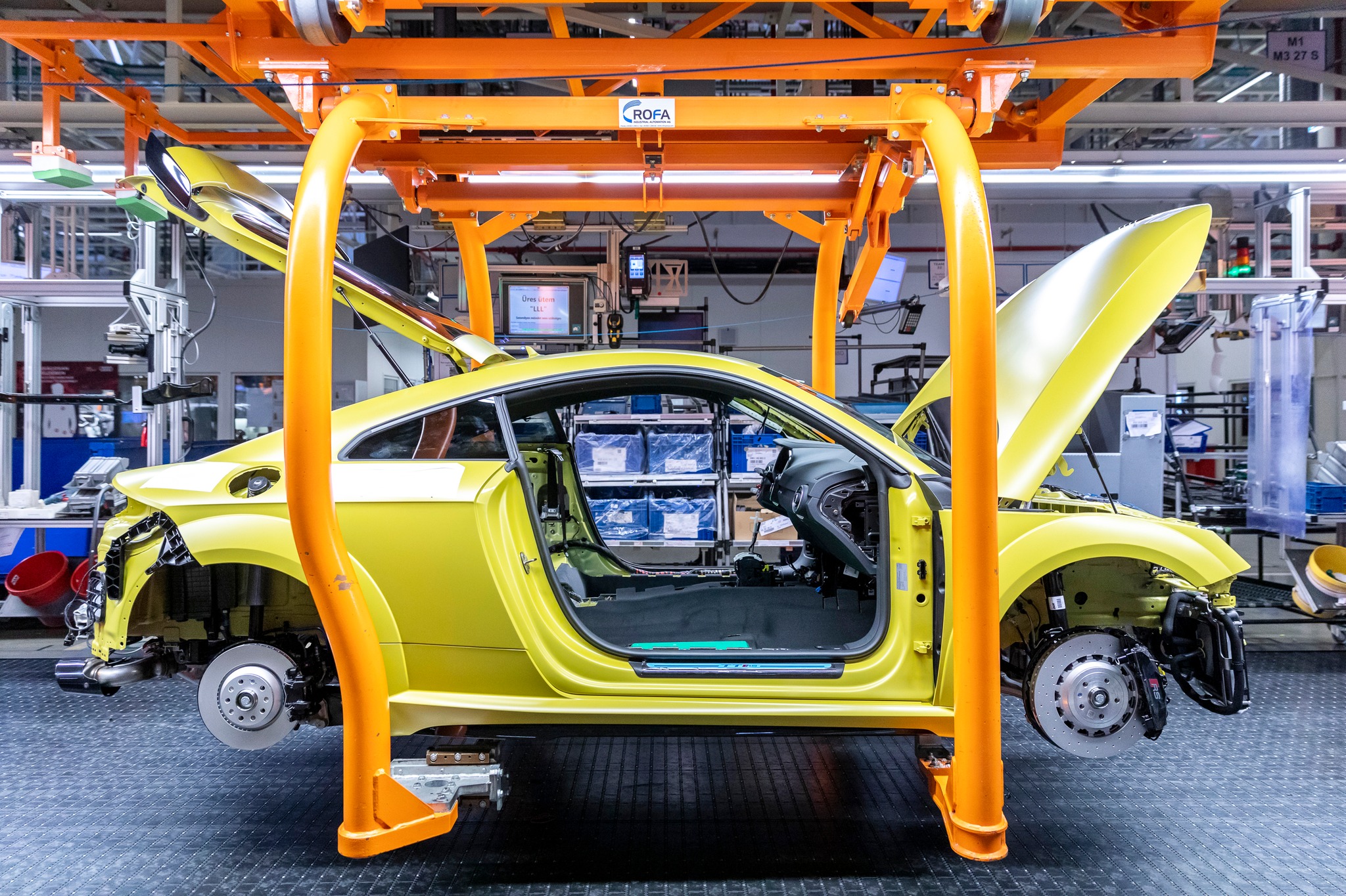Audi’s Győr Plant Breaks Ten-Year Production Record in 2023