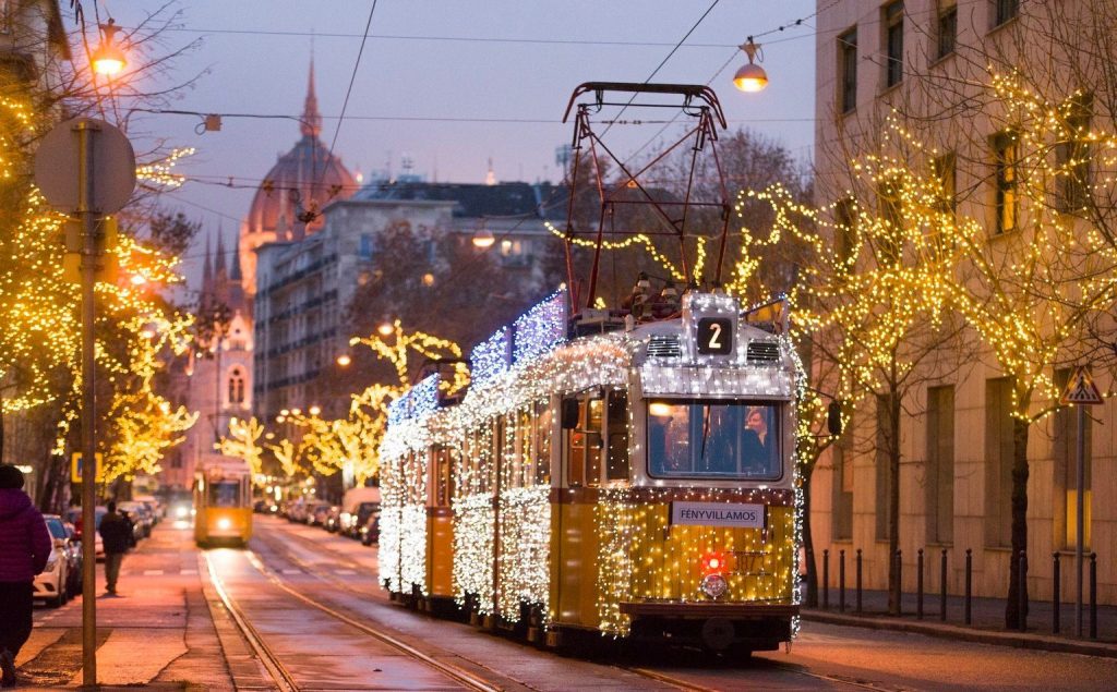 “Light Trams” to Hit the Streets During the Festive Season in Budapest post's picture