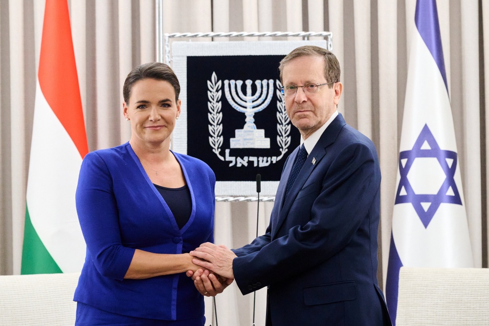 President Novák Meets Israeli Counterpart in Tel-Aviv on a Solidarity Visit