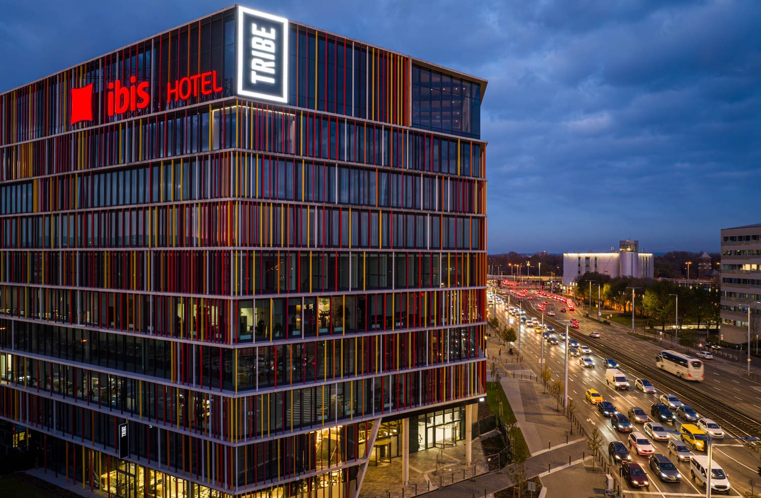 New Dual-branded Hotel Opens Next to a Stadium in Budapest