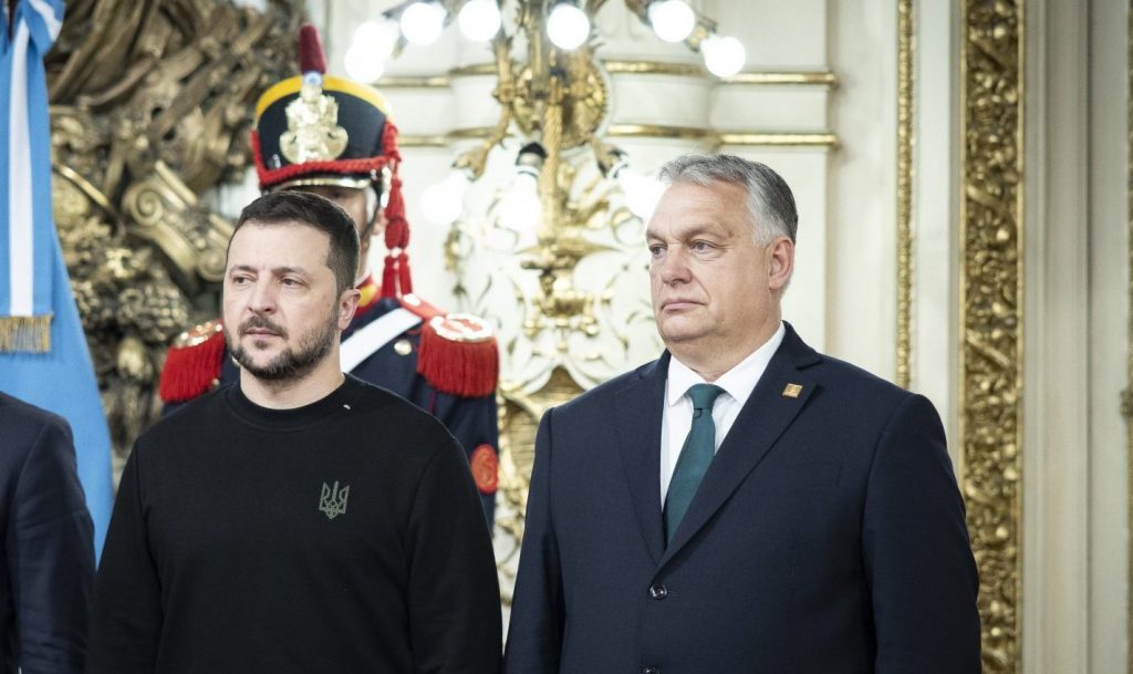 Viktor Orbán Meets Volodymyr Zelensky in Argentina post's picture