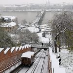 Gallery: Spectacular, Heavy Snowfall in Budapest on Thursday
