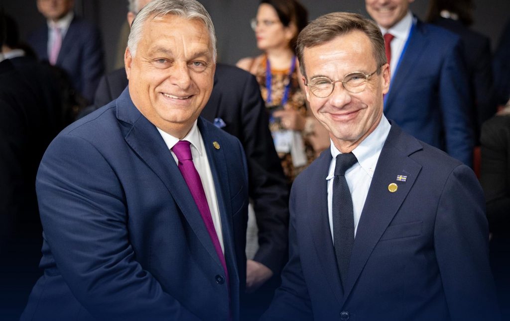 Viktor Orbán Invites Swedish Counterpart to Hungary post's picture