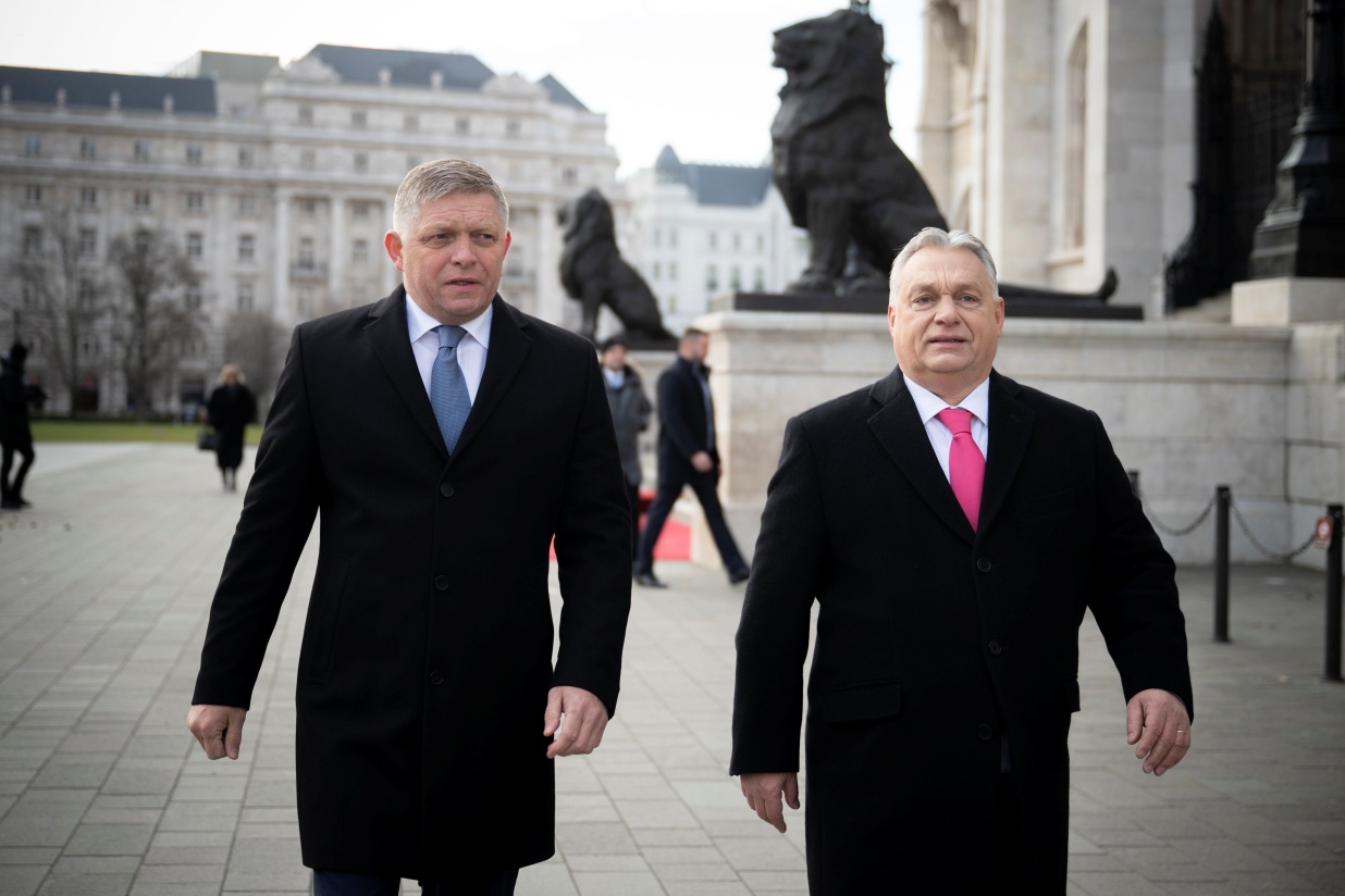 Viktor Orbán Welcomes the Slovakian Prime Minister in Budapest