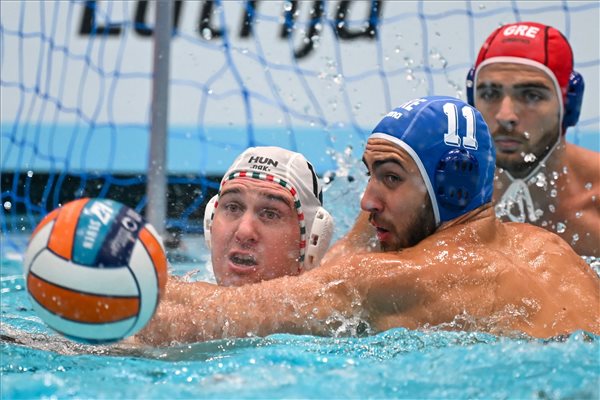 After a Tough Match, Men's Water Polo Team Loses against Greece