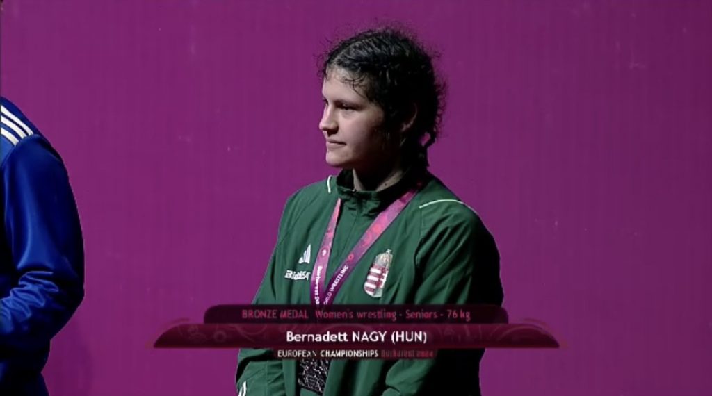 Female Medal-Winner at the European Wrestling Championships post's picture