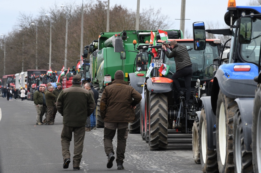 Három napja gazdálkodó tiltakozás Budapesten