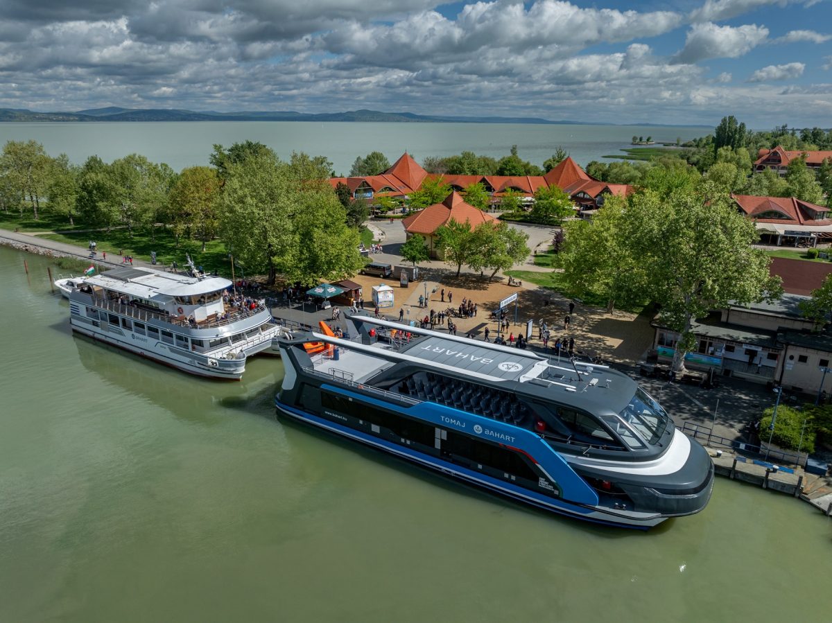 Spectacular Video of the New Ferries and Catamarans on Lake Balaton