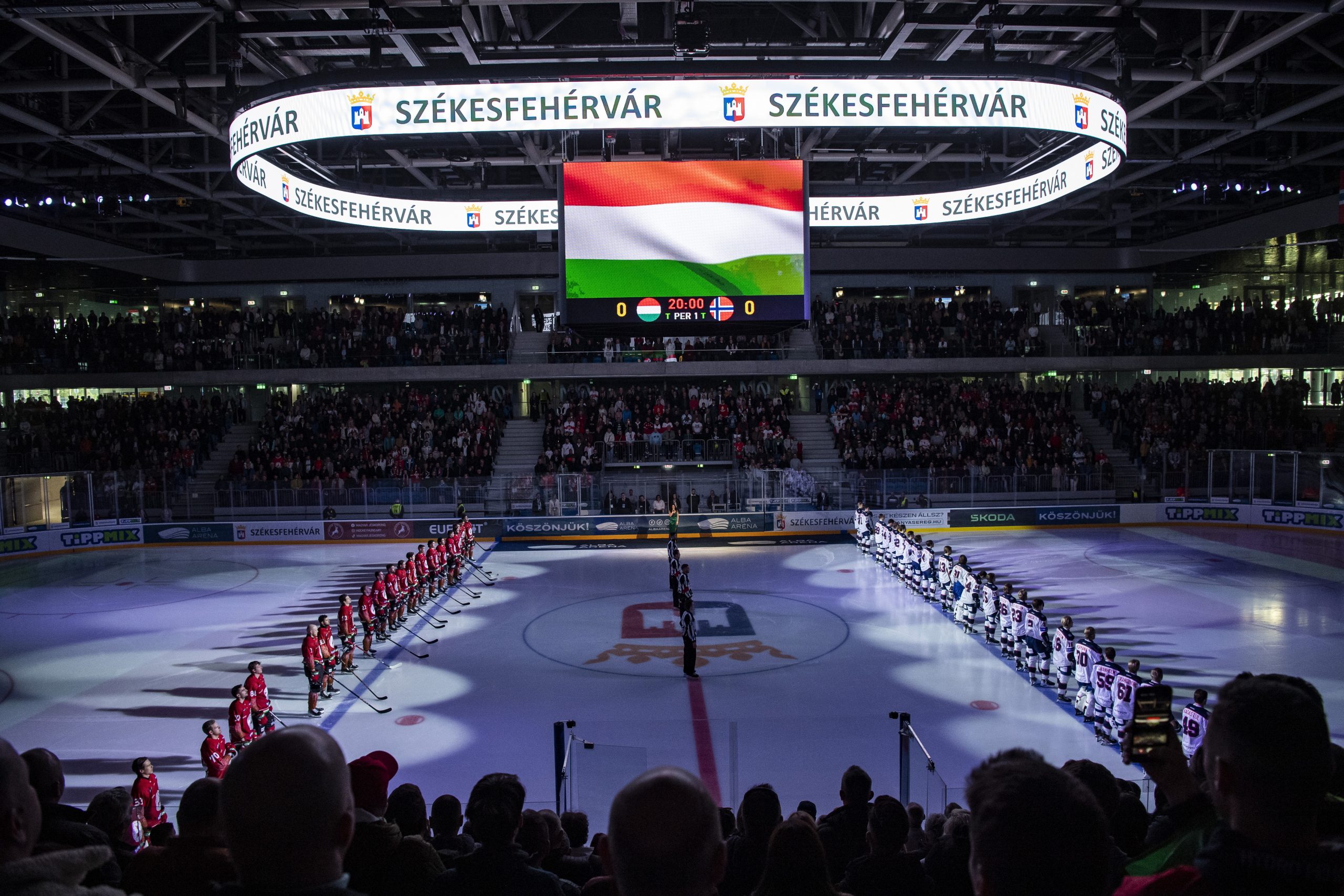 National Hockey Team Inaugurates the Country’s Newest Arena with a Victory