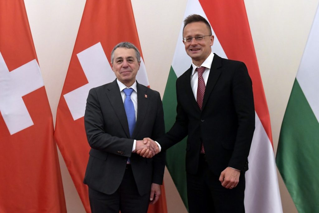 Foreign Minister Szijjártó: “Hungary and Switzerland stand together for sovereignty and peace” post's picture