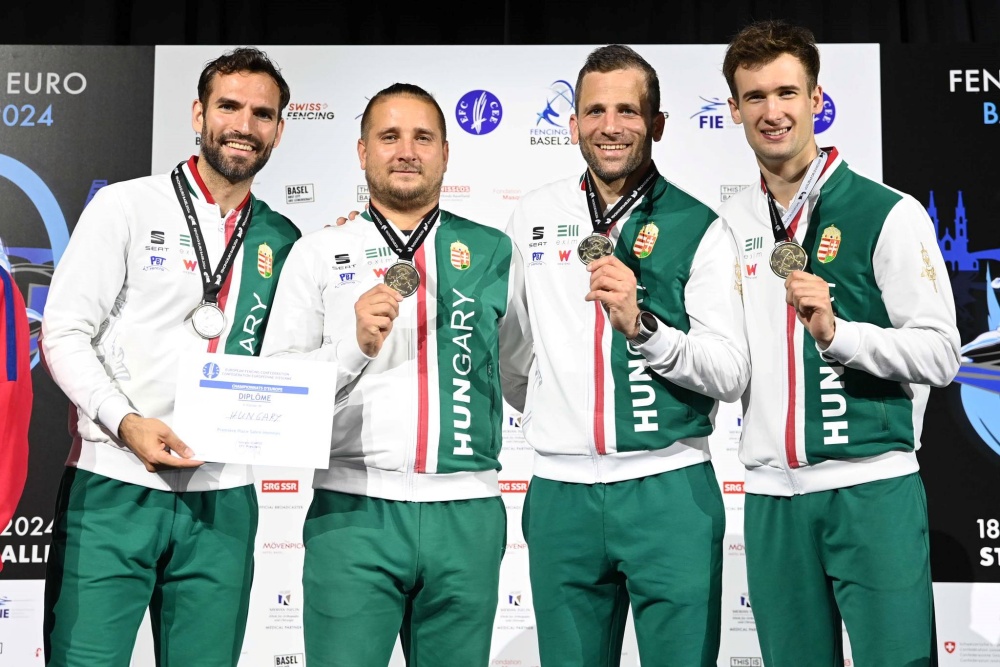 Men’s Sabre Team Wins European Championship Title post's picture