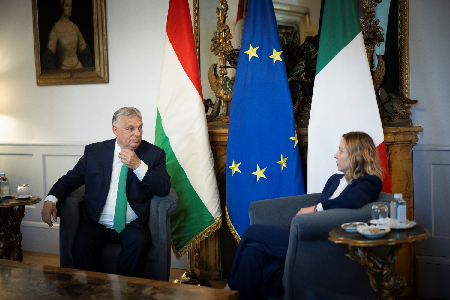 Viktor Orbán Discusses EU Presidency Program with Italian PM in Rome