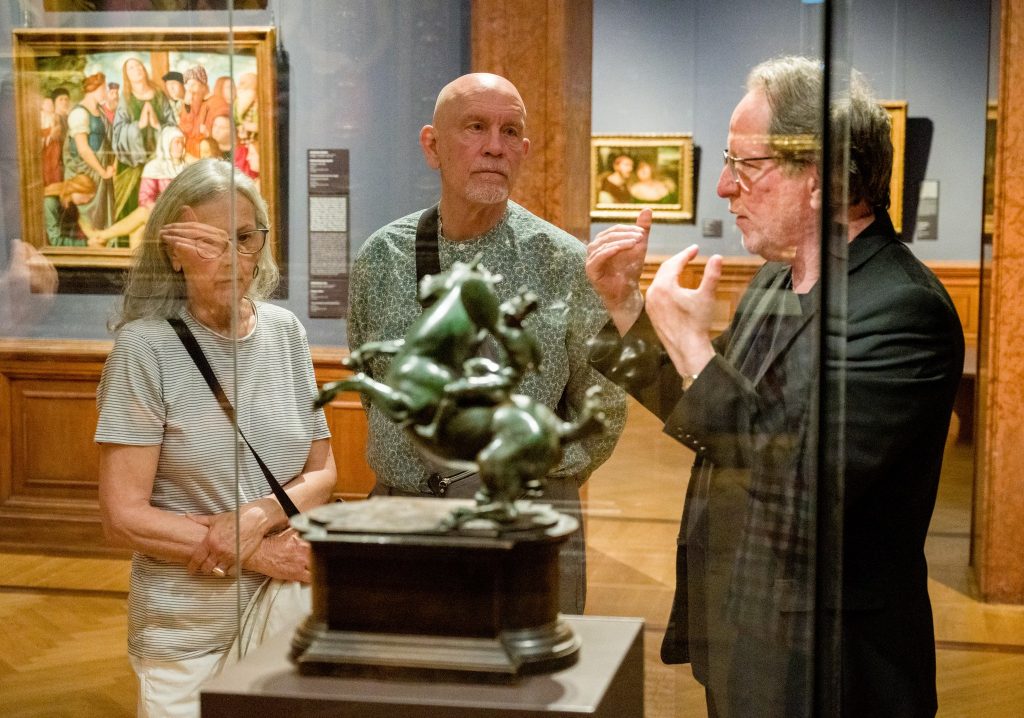 Hollywood Star John Malkovich Visits Iconic Museums of Budapest post's picture