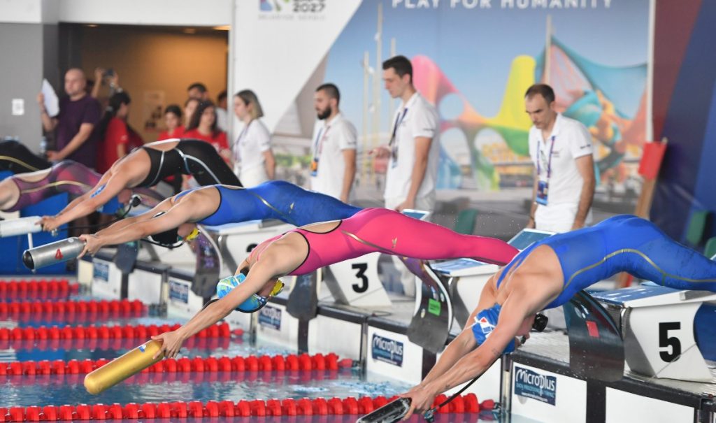 Medal Shower and a World Record at the Finswimming World Championships post's picture