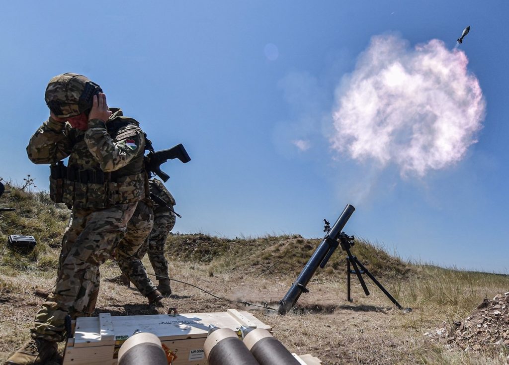 State-of-the-art Mortar Tested by the Defense Forces post's picture