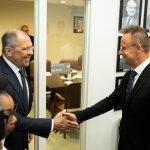 Foreign Minister in Talks with his Russian Counterpart Sergey Lavrov
