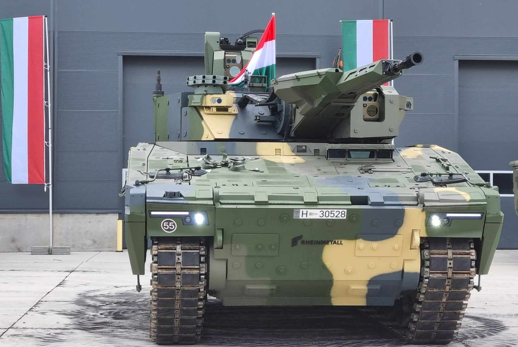 Rheinmetall Unveils First (and Second) Hungarian-manufactured Lynx IFV