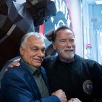 Viktor Orbán Works out at the Gym with Arnold Schwarzenegger