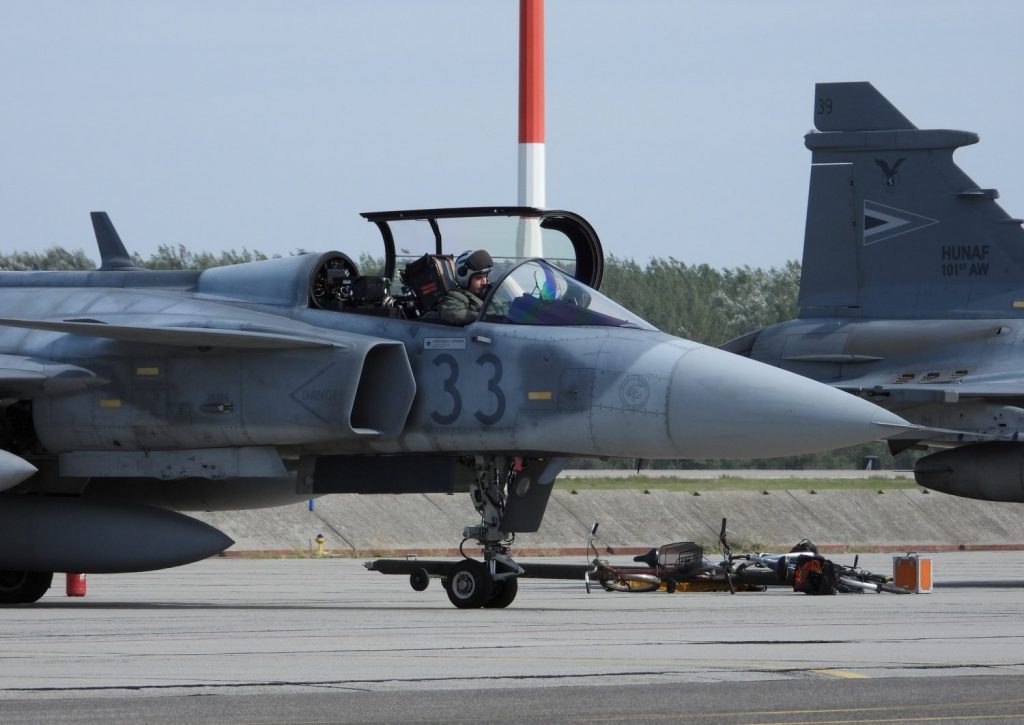 Hungarian Gripen Aircraft on NATO Exercise in Greece post's picture