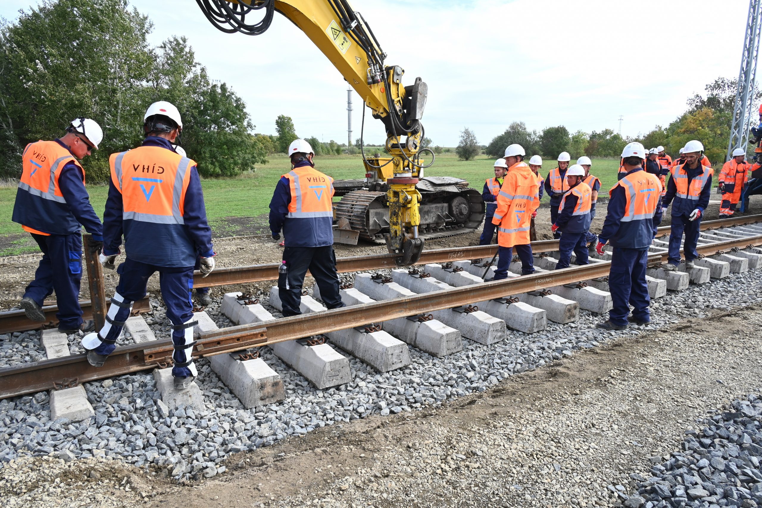 Budapest-Belgrade Railway Construction Reaches Major Milestone