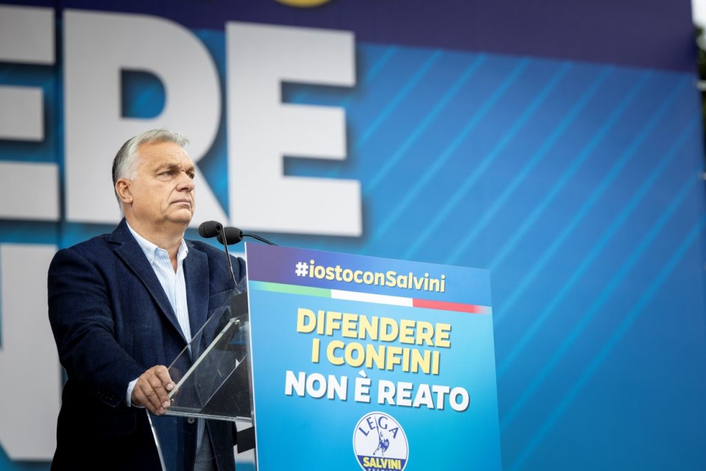 Viktor Orbán Champions Sovereignty and Traditional Values at a Rally in Italy post's picture