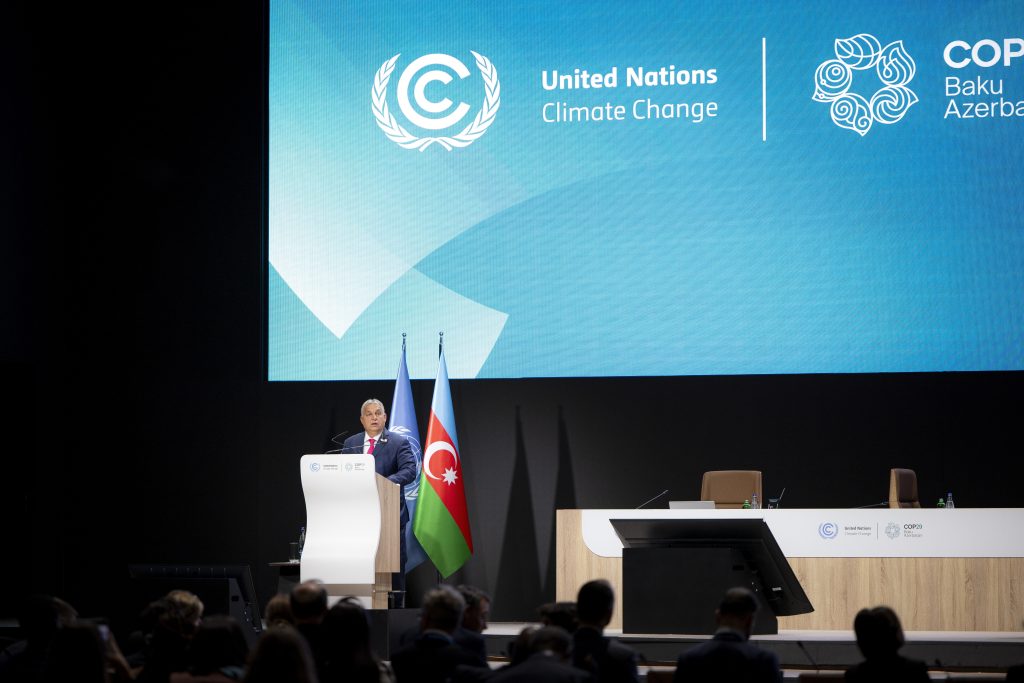 COP29: Viktor Orbán Calls for a Climate Policy Guided by Common Sense post's picture